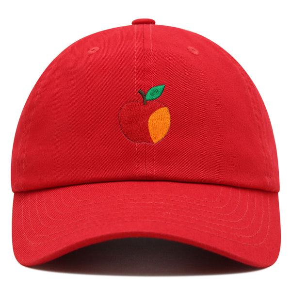 Apple Premium Dad Hat Embroidered Baseball Cap Fruit