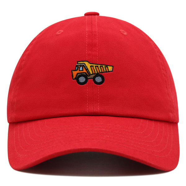 Truck Premium Dad Hat Embroidered Baseball Cap Construction