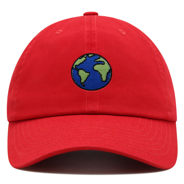 Earth Premium Dad Hat Embroidered Baseball Cap Environment