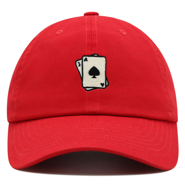 Blackjack Premium Dad Hat Embroidered Baseball Cap Card Casino Las Vegas