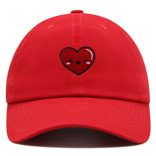 Cute Heart Premium Dad Hat Embroidered Baseball Cap Health Healthy Hospital