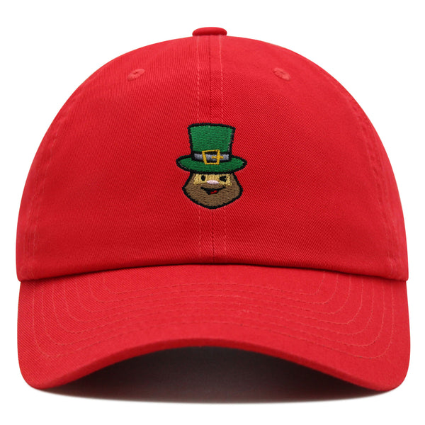 Leprechaun Premium Dad Hat Embroidered Baseball Cap Irish England St Pauls Day