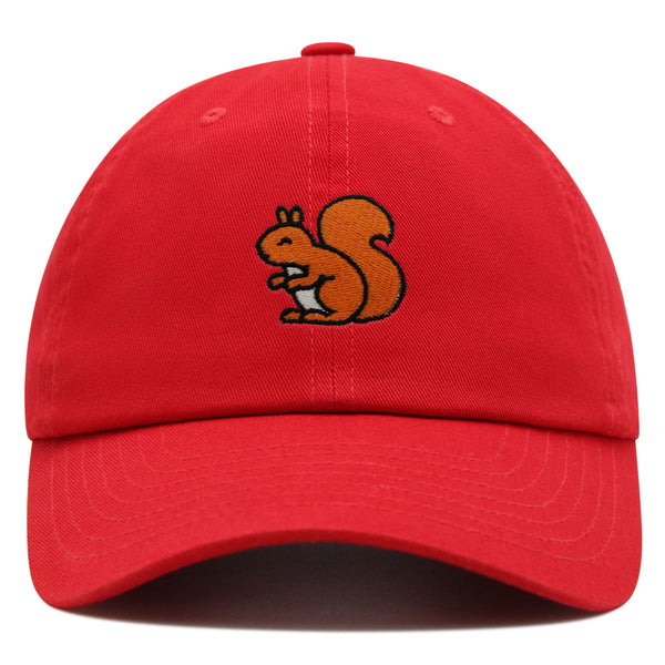 Squirrel Premium Dad Hat Embroidered Baseball Cap Hamster Chipmunks