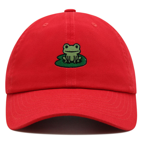 Frog Premium Dad Hat Embroidered Baseball Cap Frog Pond Frog