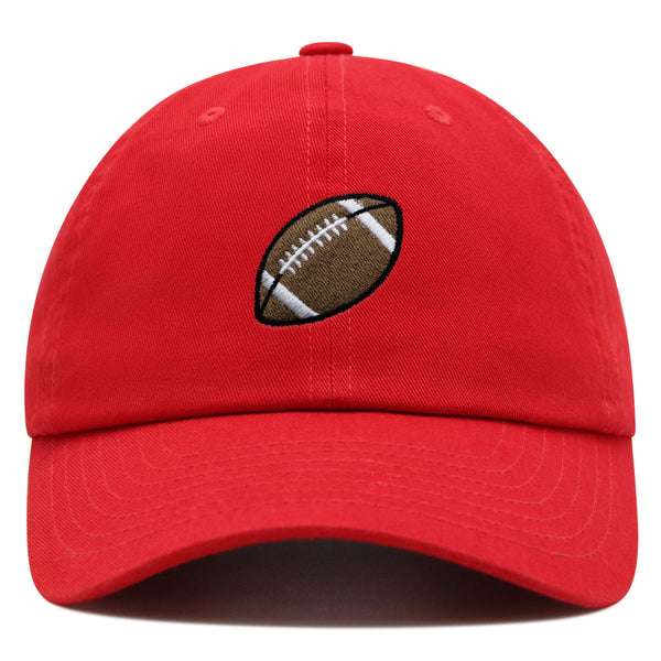 Football Premium Dad Hat Embroidered Baseball Cap Rugby Sports Fan