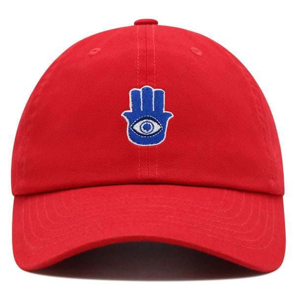 Hamsa Evil Eye Premium Dad Hat Embroidered Baseball Cap Turkey Spirit