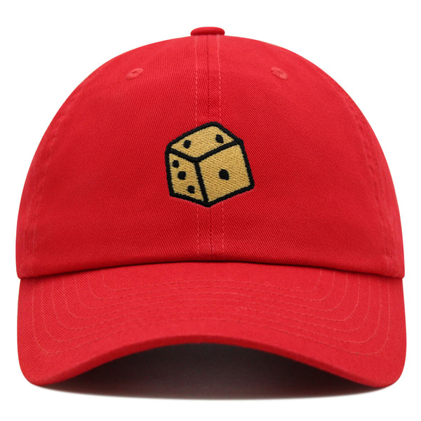 Dice Premium Dad Hat Embroidered Baseball Cap Cute Board Game