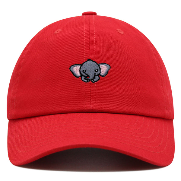 Elephant Premium Dad Hat Embroidered Baseball Cap Wild Cute