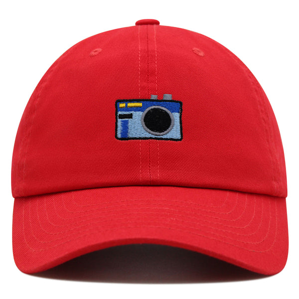 Camera Premium Dad Hat Embroidered Baseball Cap Digital Film