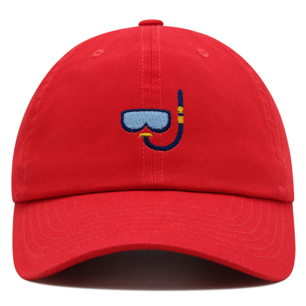 Snorkel Premium Dad Hat Embroidered Baseball Cap Diving Ocean