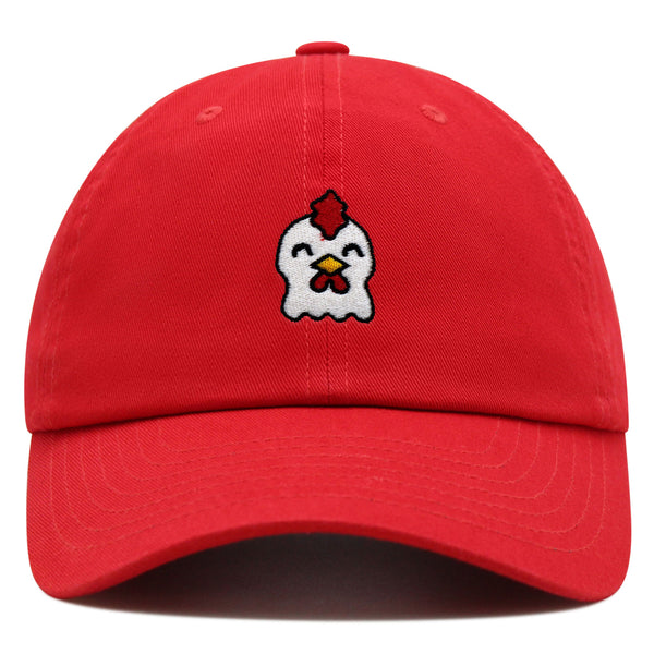 Chicken Premium Dad Hat Embroidered Baseball Cap Hen Chick