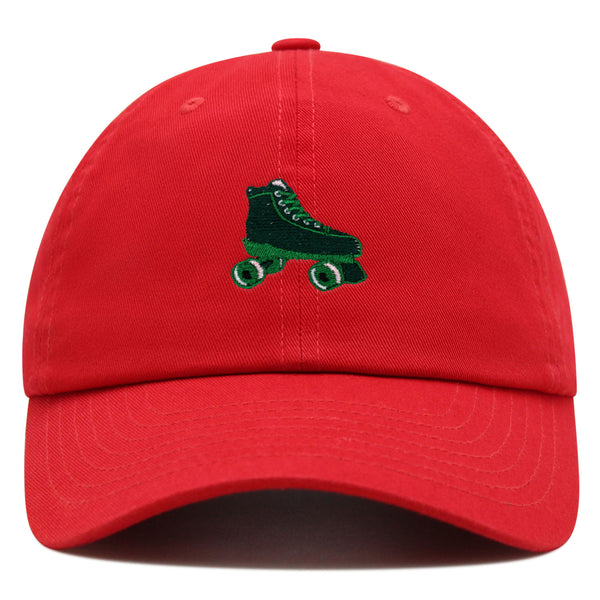 Roller skate Premium Dad Hat Embroidered Baseball Cap Outdoor Wheel