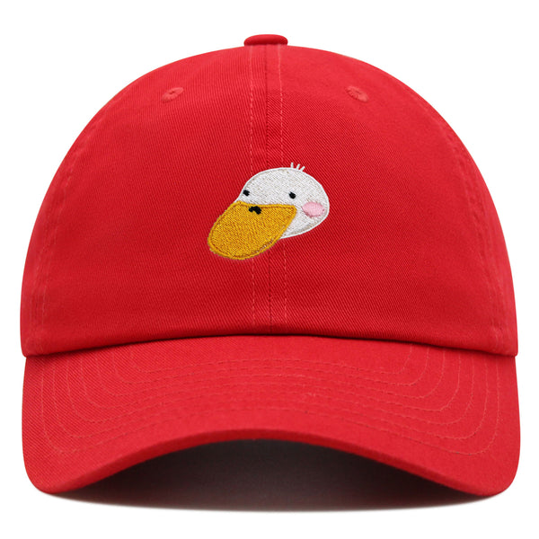 Duck Premium Dad Hat Embroidered Baseball Cap Zoo Bird