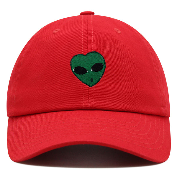 Alien Premium Dad Hat Embroidered Baseball Cap Area 51 Space