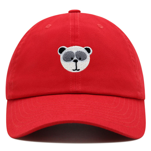 Panda Premium Dad Hat Embroidered Baseball Cap Zoo Animal