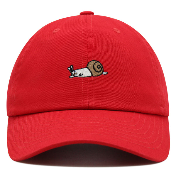 Sleepy Snail Premium Dad Hat Embroidered Baseball Cap Mud Cute