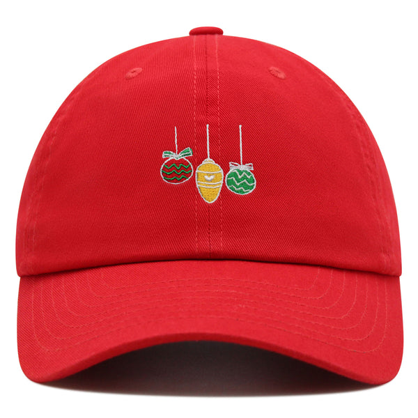 Ornaments Premium Dad Hat Embroidered Baseball Cap Christmas Tree