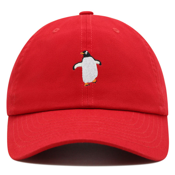 Dancing Penguin Premium Dad Hat Embroidered Baseball Cap Winter