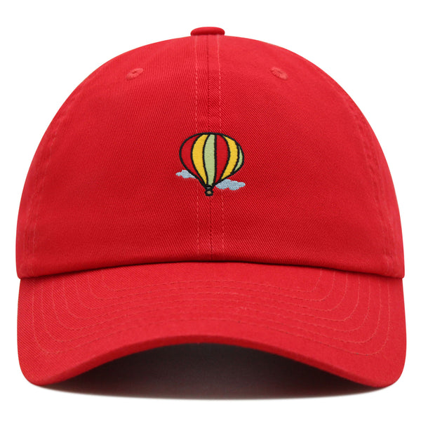 Hot Air Ballon Premium Dad Hat Embroidered Baseball Cap Travel Sky