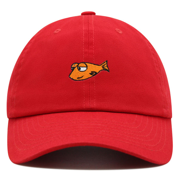 Funny Fish Premium Dad Hat Embroidered Baseball Cap Jokes Memes