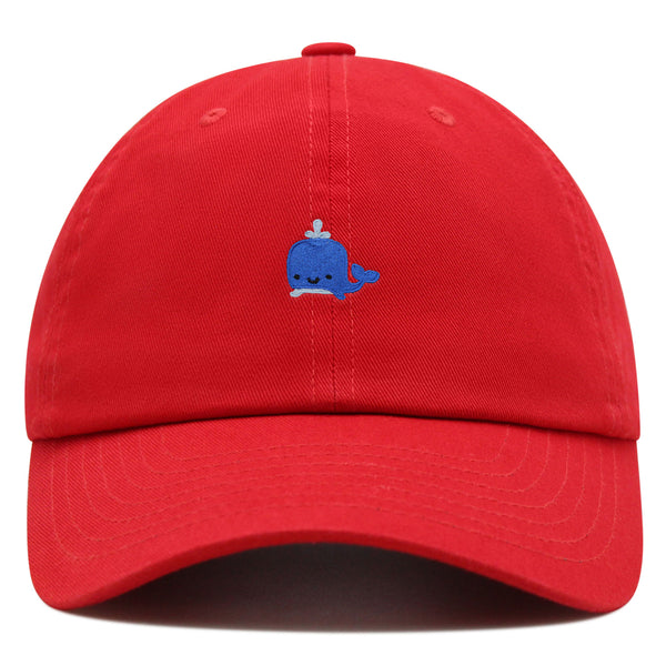 Party Whale  Premium Dad Hat Embroidered Baseball Cap Cute