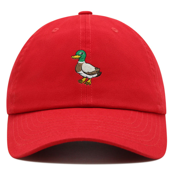 Duck Premium Dad Hat Embroidered Baseball Cap Bird Lake