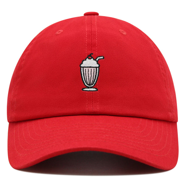 Milkshake Premium Dad Hat Embroidered Baseball Cap Foodie