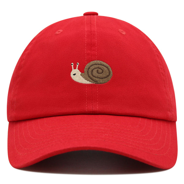 Snail Premium Dad Hat Embroidered Baseball Cap Cute