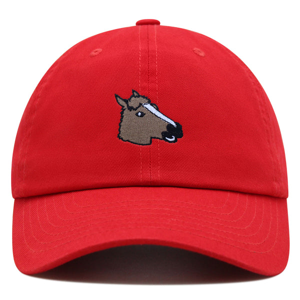 Horse Mask  Premium Dad Hat Embroidered Baseball Cap Costume