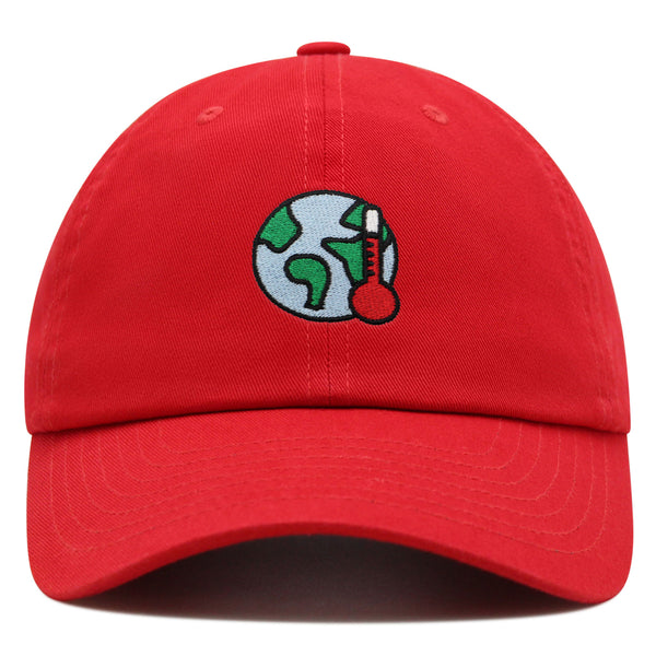 Global Warming Premium Dad Hat Embroidered Baseball Cap Save Earth