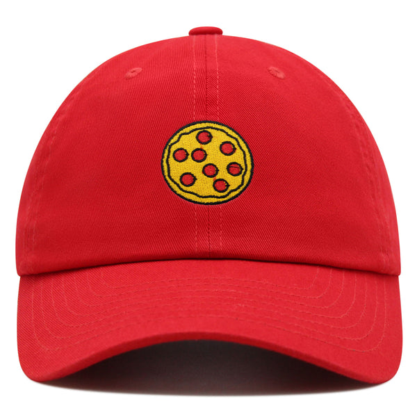 Pizza Premium Dad Hat Embroidered Baseball Cap Foodie