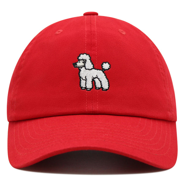 Fancy Poodle  Premium Dad Hat Embroidered Baseball Cap Puppies