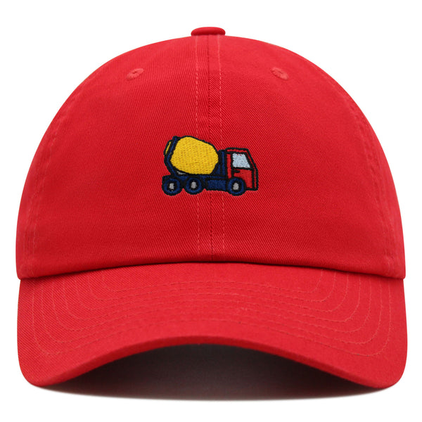 Cement Mixer Premium Dad Hat Embroidered Baseball Cap Funny