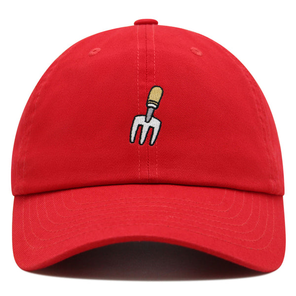 Plant Fork Premium Dad Hat Embroidered Baseball Cap Tool