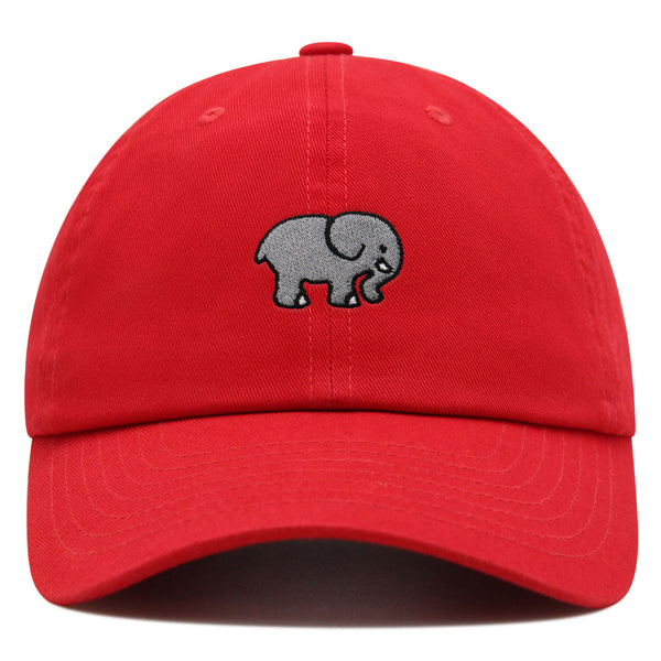 Elephant Premium Dad Hat Embroidered Baseball Cap Cute