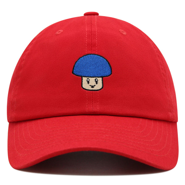 Mushroom Premium Dad Hat Embroidered Baseball Cap Cute