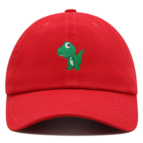 Dinosaur Premium Dad Hat Embroidered Baseball Cap Cute