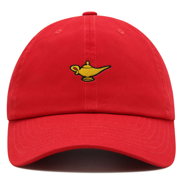 Genie Lamp Premium Dad Hat Embroidered Baseball Cap Magic Lamp