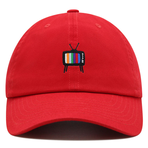 Vintage TV Premium Dad Hat Embroidered Baseball Cap Analog