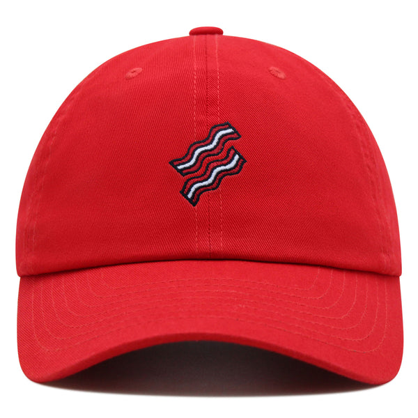 Bacon Premium Dad Hat Embroidered Baseball Cap Foodie