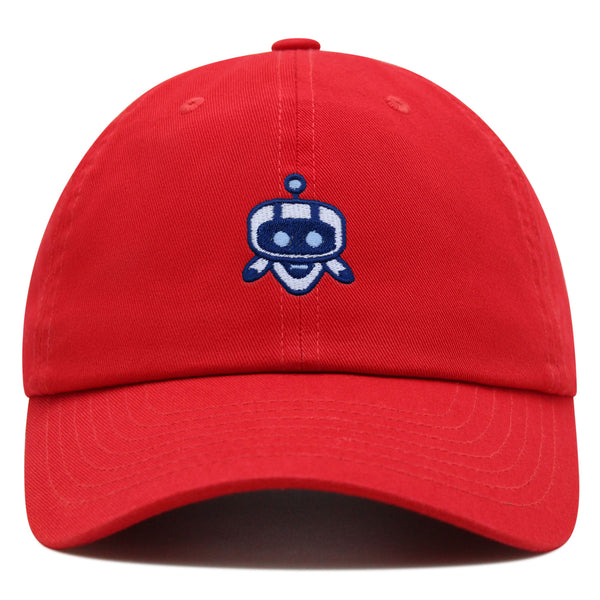 Robot Premium Dad Hat Embroidered Baseball Cap Cute Robotic Logo