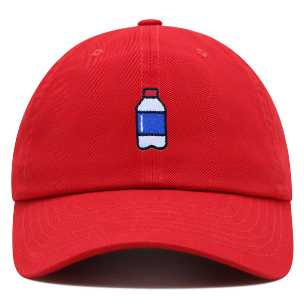 Plastic Water Bottle Premium Dad Hat Embroidered Baseball Cap Random Image