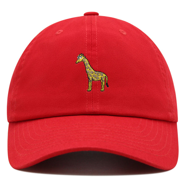 Giraffe Premium Dad Hat Embroidered Baseball Cap Africa Zoo