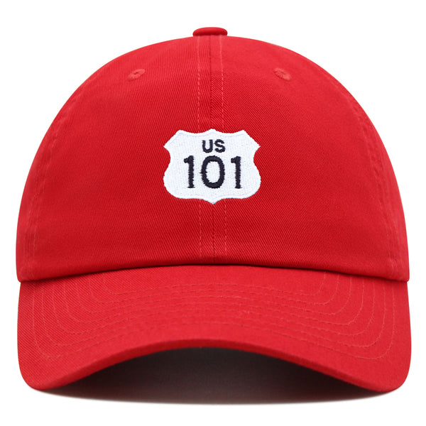 US 101 Freeway Premium Dad Hat Embroidered Cotton Baseball Cap California