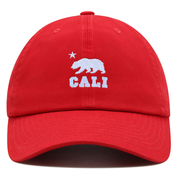 California Bear Premium Dad Hat Embroidered Cotton Baseball Cap West Coast