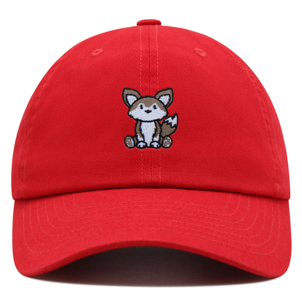 Fennec Fox Premium Dad Hat Embroidered Cotton Baseball Cap Sitting