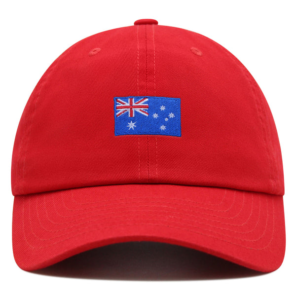 Austrailia Flag Premium Dad Hat Embroidered Cotton Baseball Cap Country Flag Series