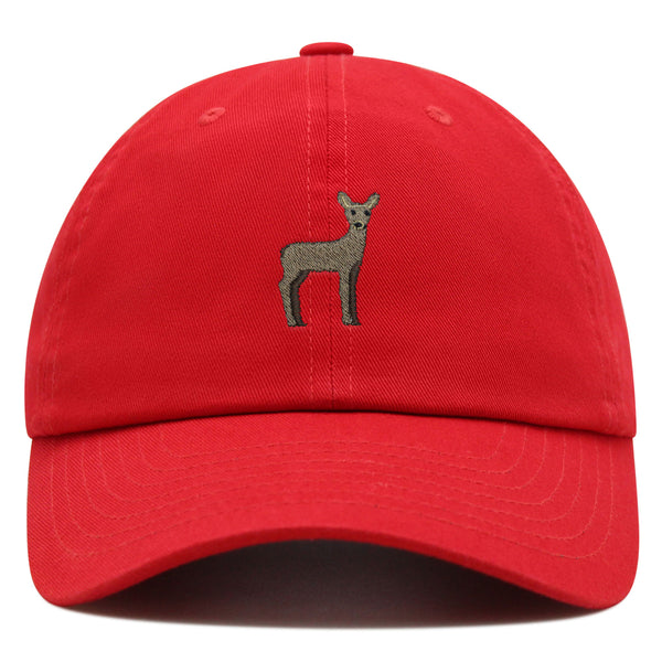 Deer Premium Dad Hat Embroidered Cotton Baseball Cap