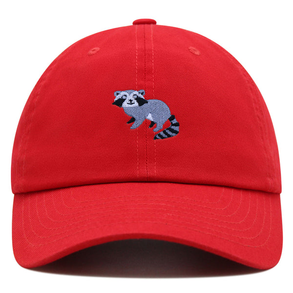 Racoon Premium Dad Hat Embroidered Cotton Baseball Cap