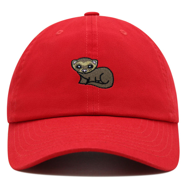 Ferret  Premium Dad Hat Embroidered Cotton Baseball Cap